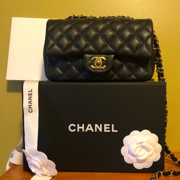 Chanel mini rectangular flap bag - Picture 1 of 8